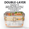 Fiambrera eléctrica de doble capa JOYOUNG: Comidas calientes en cualquier lugar